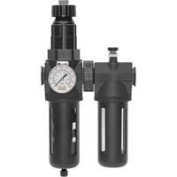Filter/Regulator & Lubricator Modulair 400 with Gauge & Standard Bowl, 1/2" NPTF Dufferin Supply