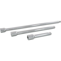 Socket Extension Set, 1/2" Drive, Chrome Finish, 3 Pcs Dufferin Supply