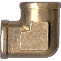 Raccord de tuyau forg&eacute; en coude 90°, FPT, Laiton, 1/2" Dufferin Supply