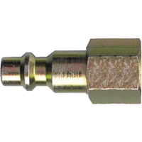 Automatic One-Handed Quick Disconnect, Brass, 3/8" x 1/4" Dufferin Supply