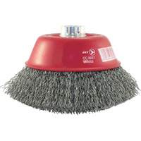 Brosse-boisseau &agrave; fils cr&ecirc;p&eacute;s en acier Dufferin Supply