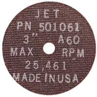 Meule &agrave; tronçonner POWERPLUS, 3" x 1/32", Arbre de 3/8", Type 1, 25 100 Tr/min Dufferin Supply
