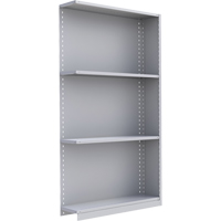 Interlok Shelving Unit, Steel, Boltless, 450 lbs. Capacity, 48" W x 88" H x 24" D Dufferin Supply