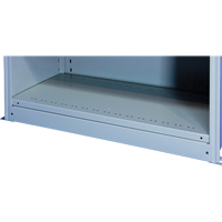 Plaque de base/façade pour rangement de bacs sur rayonnage enclenchable Interlok Dufferin Supply