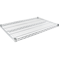 Wire Shelf for Heavy-Duty Chromate Wire Shelving, 36" W x 24" D, 800 lbs. Capacity Dufferin Supply
