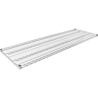 Wire Shelf for Heavy-Duty Chromate Wire Shelving, 60" W x 24" D, 600 lbs. Capacity Dufferin Supply