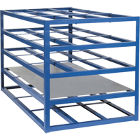 Horizontal Sheet Racks, 103" W x 55" D x 48" H, 2000 lbs. Capacity Dufferin Supply
