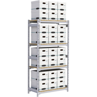 &eacute;tag&egrave;re-classeur de grande largeur, Acier, 4 Tablettes, 42" la x 18" p x 84" h Dufferin Supply