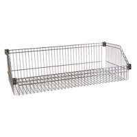 Wire Basket Shelf, 18" W x 36" D, 400 lbs. Capacity Dufferin Supply
