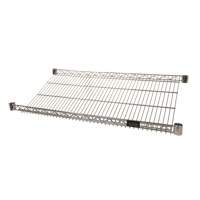 Wire Slanted Shelf, 18" W x 36" D, 400 lbs. Capacity Dufferin Supply