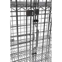 Chariot de s&eacute;curit&eacute;, Chrom&eacute;, 48" x 69" x 24", Capacit&eacute; 500 lb Dufferin Supply