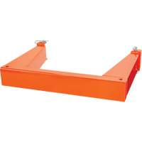 Supports en U empilables, 25" la x 4" p, Capacit&eacute; de 10 000 lb Dufferin Supply