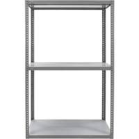 Heavy-Duty Shelving, Steel, Bolted, 3000 lbs. Capacity, 36" W x 72" H x 18" D Dufferin Supply