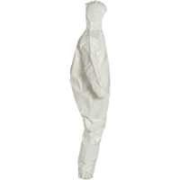 Tychem&reg; 4000 Coveralls, Large, White Dufferin Supply