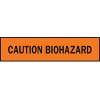 Rubans pour barricades, Anglais, 3" la x 1000' lo, 3,5 mils, Noir/orange Dufferin Supply