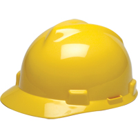 Casques de protection V-Gard<sup>MD</sup> - Suspensions 1-Touch<sup>MC</sup>, Suspension Glissement rapide, Jaune SAM580 | Dufferin Supply