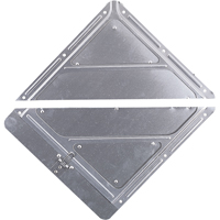 Porte-plaques, Aluminium Dufferin Supply