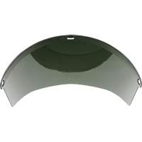Molded Faceshield Window, Polycarbonate, Green Tint Dufferin Supply
