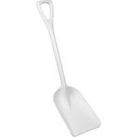 Safety Shovels - Hygienic Shovels (One-Piece), 10" x 14" Blade, 38" Length, Plastic, White SAL457 | Dufferin Supply