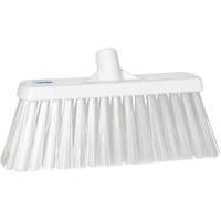 Food Hygiene Broom, 11.7"x3", Polyester, White Dufferin Supply