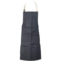 Aprons, Denim, 38" L x 28" W, Blue Dufferin Supply
