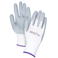 Gants l&eacute;gers enduits et respirants, 6/T-petit, R&ecirc;vetement Mousse de nitrile, Calibre 13, Enveloppe en Polyester Dufferin Supply
