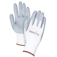 Lightweight Breathable Coated Gloves, 9/Large, Foam Nitrile Coating, 13 Gauge, Polyester Shell Dufferin Supply