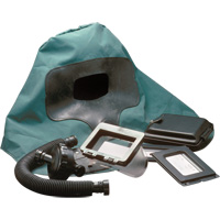Abrasi-Blast Supplied-Air Respirator Assembly, Medium, Soft Top, Single Shroud Dufferin Supply