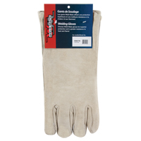 Gants de soudeur de premi&egrave;re qualit&eacute;, Cuir de vache refendu, Taille Grand Dufferin Supply