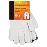 Dotted String Knit Gloves, Poly/Cotton, Single Sided, 7 Gauge, X-Large Dufferin Supply