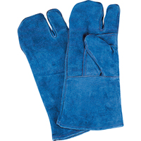 Gants de soudage &agrave; pouce & paume doubles, Cuir de vache refendu, Taille Grand Dufferin Supply