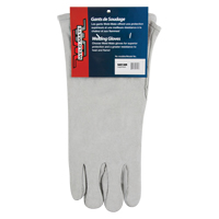 Gants de soudeur d'usage standard, Cuir de vache refendu, Taille Grand Dufferin Supply
