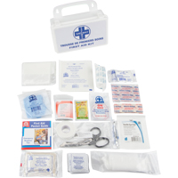 Trousse de premiers soins, Dispositif m&eacute;dical Classe 1, Boîte en plastique Dufferin Supply