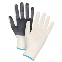 Palm-Coated String Knit Gloves, Poly/Cotton, Single Sided, 7 Gauge, X-Large Dufferin Supply