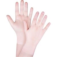 Gants jetables, Petit, Vinyle, 4,5 mils, Sans poudre, Transparent, Classe 2 Dufferin Supply