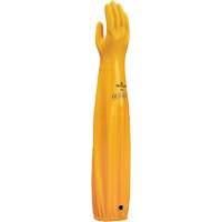 Gants r&eacute;sistants aux produits chimiques, Taille Moyen/8, 26" lo, Nitrile, 30 mils Dufferin Supply