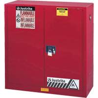 Armoire de s&eacute;curit&eacute; pour la peinture et les encres combustibles EX Sure-Grip, 40 gal., 3 tablettes Dufferin Supply