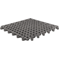 Tapis Ergodeck tout usage No 564 & No 566, PVC, 1-1/2' la c, 1-1/2' lo, 7/8" &eacute;paisseur, Charbon Dufferin Supply