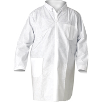 KleenGuard A20 Lab Coats, SMS, White, Medium Dufferin Supply