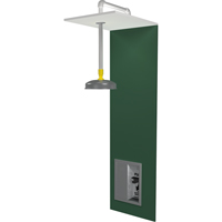 Barrier Free Recess-Mounted Emergency Shower Stations, Wall-Mount Dufferin Supply