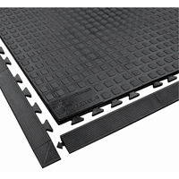 Tapis Rejuvenator Connect No 502, Polyur&eacute;thane, 3' la c, 3' lo, 5/8" &eacute;paisseur, Noir Dufferin Supply