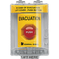 For Vandal-resistant Activation Of Emergency Systems, Wall SAR394 | Dufferin Supply