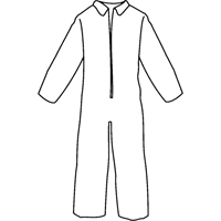 Pyrolon<sup>®</sup> Plus 2 Disposable FR Coveralls, 2X-Large, Blue, FR Treated Fabric SN343 | Dufferin Supply