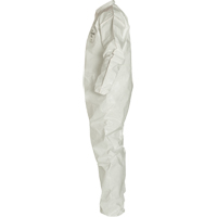 Tychem&reg; 4000 Coveralls, Medium, White Dufferin Supply