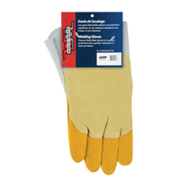 Gants de soudage pour pipelinier, Cuir de vache refendu, Taille Grand Dufferin Supply