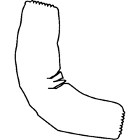 Sleeves, 18" long, Tyvek&reg; 400, White Dufferin Supply