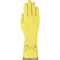 Gants Versatouch 297, Taille Moyen/8, 12" lo, Latex de caoutchouc, Doublure en Ouat&eacute;e, 20 mils Dufferin Supply
