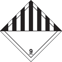 &eacute;tiquettes d'exp&eacute;dition TMD, Classe 9, Mati&egrave;res dangereuses diverses, Papier Dufferin Supply