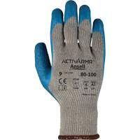 ActivArmr&reg; 80-100 Gloves, 9/Large, Rubber Latex Coating, 10 Gauge, Polyester/Cotton Shell Dufferin Supply
