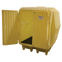 Hazard Hut&reg;, 63.5" L x 68" W x 72.5" H, 4000 lbs. Load Capacity Dufferin Supply